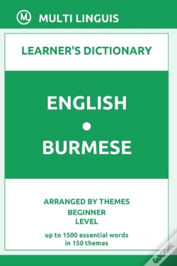 Capa do artigo English-Burmese Learner'S Dictionary (Arranged By Themes, Beginner Level)