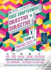 English Chapterwise Objective + Subjective For Cbse Class 10 Term 2 Exam