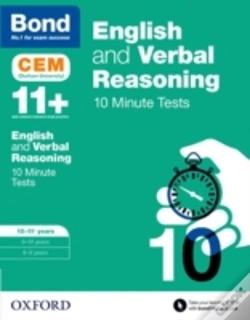 Capa do artigo English & Verbal Reasoning: Bond 11+ Cem 10 Minute Tests: Ready For The 2026 Cambridge Select Insight Exam
