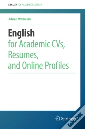 English For Academic Cvs, Resumes, And Online Profiles