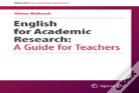 English For Academic Research: A Guide For Teachers