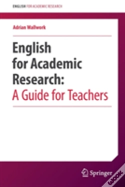 Capa do artigo English For Academic Research: A Guide For Teachers