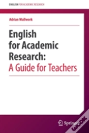 Capa do artigo English For Academic Research: A Guide For Teachers