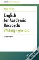 English For Academic Research: Writing Exercises