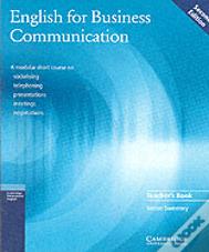 English For Business Communication Teacher'S Book