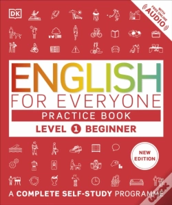 Capa do artigo English For Everyone Practice Book Level 1 Beginner