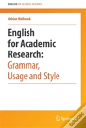 Capa do artigo English For Research: Usage, Style, And Grammar