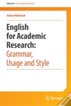 Capa do artigo English For Research: Usage, Style, And Grammar