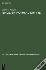 Capa do artigo English Formal Satire