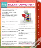 Capa do artigo English Fundamentals 1 (Speedy Study Guides)