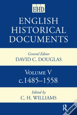 Capa do artigo English Historical Documents