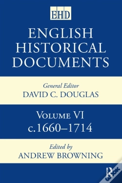 Capa do artigo English Historical Documents