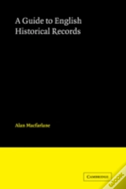 Capa do artigo English Historical Records