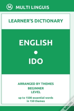 Capa do artigo English-Ido Learner'S Dictionary (Arranged By Themes, Beginner Level)