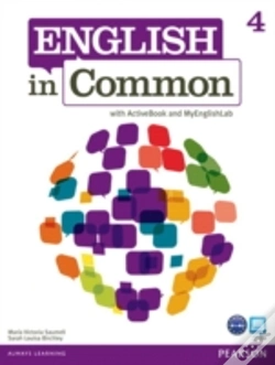 Capa do artigo English In Common 4 With Activebook And Myenglishlab