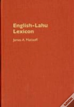 Capa do artigo English-Lahu Lexicon