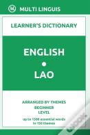 English-Lao Learner'S Dictionary (Arranged By Themes, Beginner Level)