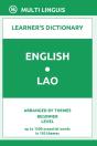 English-Lao Learner'S Dictionary (Arranged By Themes, Beginner Level) - Preview