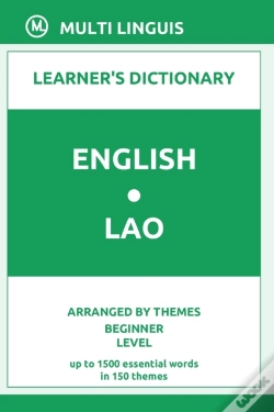 Capa do artigo English-Lao Learner'S Dictionary (Arranged By Themes, Beginner Level)