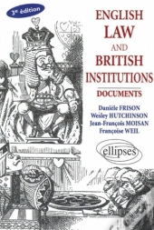 English Law And British Institutions - 3e Édition (3e Édition)