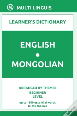 Capa do artigo English-Mongolian Learner'S Dictionary (Arranged By Themes, Beginner Level)