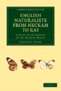 English Naturalists From Neckam To Ray - Preview