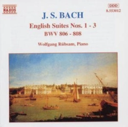 Capa do artigo English Suites Nos 1-3 - CD