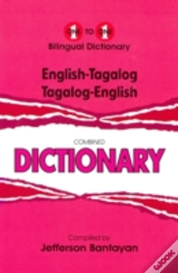 Capa do artigo English-Tagalog & Tagalog-English One-To-One Dictionary