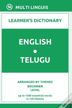 Capa do artigo English-Telugu Learner'S Dictionary (Arranged By Themes, Beginner Level)