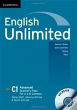 Capa do artigo English Unlimited Advanced A And B Teacher'S Pack (Teacher'S Book With Dvd-Rom)