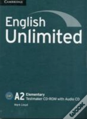 English Unlimited Elementary Testmaker Cd-Rom And Audio Cd
