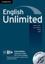 English Unlimited Intermediate A And B Teacher'S Pack (Teacher'S Book With Dvd-Rom)