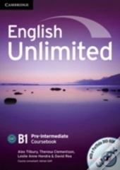 English Unlimited Pre-Intermediate Coursebook With E-Portfolio