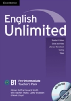 Capa do artigo English Unlimited Pre-Intermediate Teacher'S Pack (Teacher'S Book With Dvd-Rom)