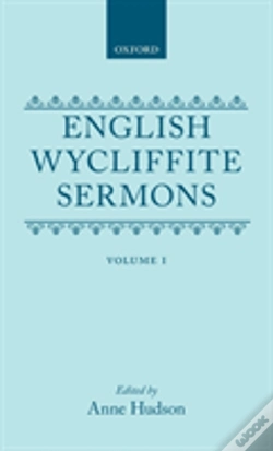 Capa do artigo English Wycliffite Sermons: Volume I
