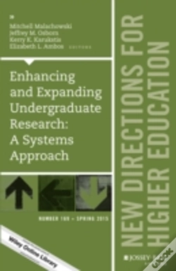 Capa do artigo Enhancing And Expanding Undergraduate Research: A Systems Approach
