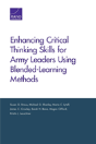 Enhancing Critical Thinking Skills For Army Leaders Using Blended-Learning Methods - Preview