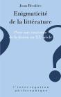 Énigmaticité De La Littérature - Preview