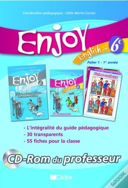 Capa do artigo Enjoy ;Anglais ; 6ème ; Cd-Rom Du Professeur