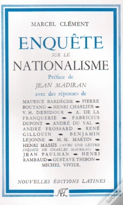 Capa do artigo Enquete Sur Le Nationalisme