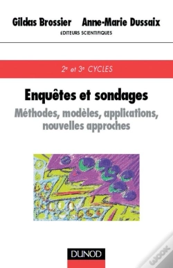 Capa do artigo Enquêtes Et Sondages - Méthodes, Modèles, Applications, Nouvelles Technologies : Méthodes, Modèles, Applications, Nouvelles Technologies