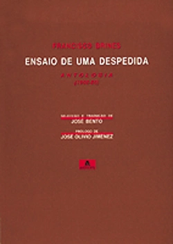 Capa do artigo Ensaio de Uma Despedida