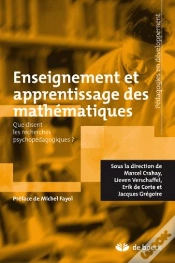 Capa do artigo Enseignement Et Apprentissage Des Mathématiques ; Que Disent Les Recherches Psychopédagogiques?