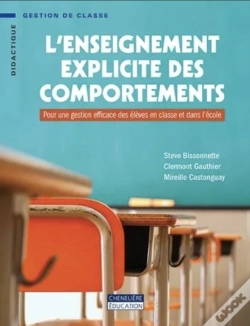 Capa do artigo Enseignement Explicite Des Comportements