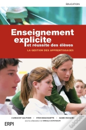 Capa do artigo Enseignement Explicite Et Réussite Des Élèves