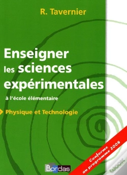 Capa do artigo Enseigner Les Sciences Expérimentales ; À L'École Élémentaire ; Physique Et Technologie