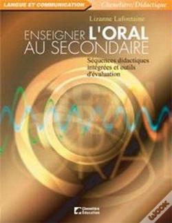 Capa do artigo Enseigner L'Oral Au Secondaire