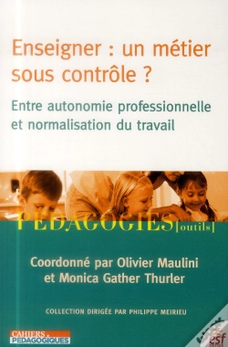 Capa do artigo Enseigner Un Metier Sous Controle