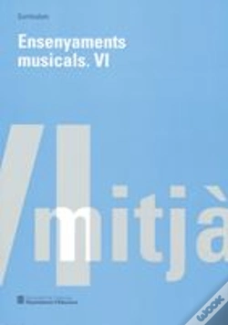 Capa do artigo Ensenyaments Musicals De Grau Mitjà. Vol. 6