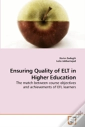 Ensuring Quality Of Elt In Higher Educat